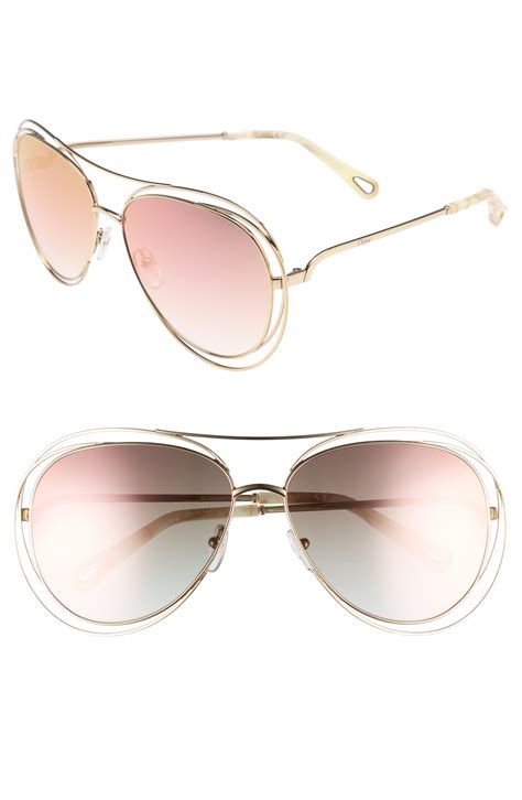 chloe aviator glasses|chloe orange navigator sunglasses.